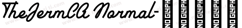 TheJermCA Normal字体转换